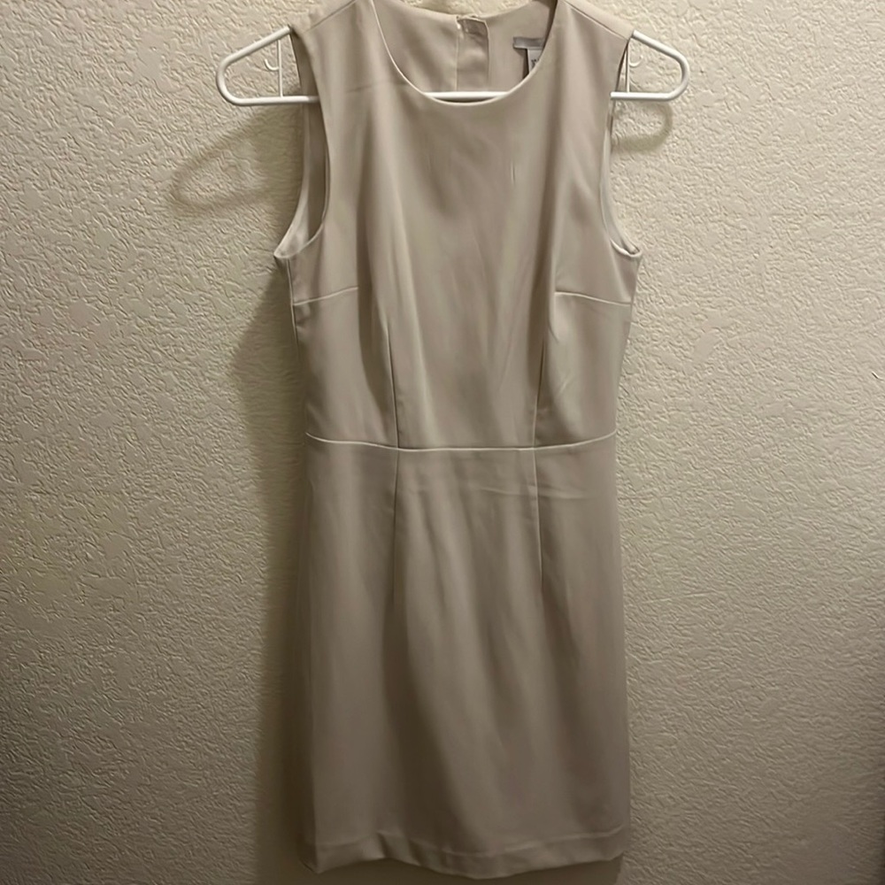 Cream colored dress